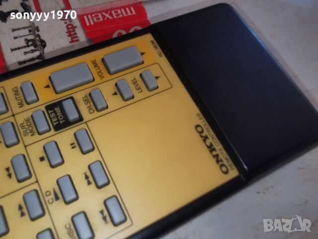 ONKYO RC-383M LEARN REMOTE CONTROL-ВНОС SWISS 1412251630, снимка 8 - Ресийвъри, усилватели, смесителни пултове - 52791628