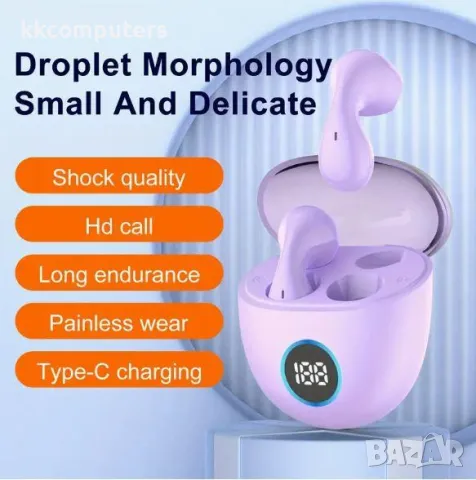 Bluetooth Handsfree Wireless F70 /Лилав/ Баркод : 2403471