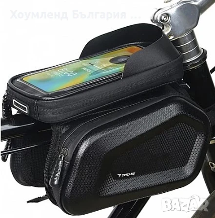 Водоустойчива вело чанта за колело с 3 отделения