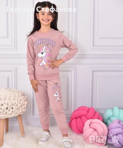 Комплект еднорог  Размери -3/4г.4/5г.5/6г.7/8г.9/10г. Цена -32 лв, снимка 2 - Детски комплекти - 43693995