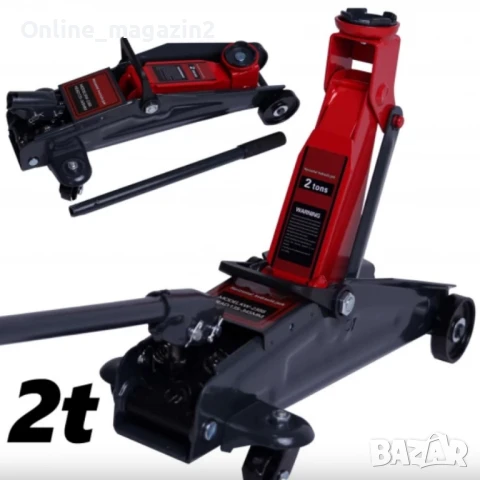 Професионален нископрофилен крик тип "крокодил",натоварване до 2 тона, снимка 7 - Други инструменти - 47715567