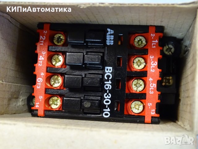 контактор ABB BC16-30-10 24VDC 7.5kW, снимка 8 - Резервни части за машини - 37461323