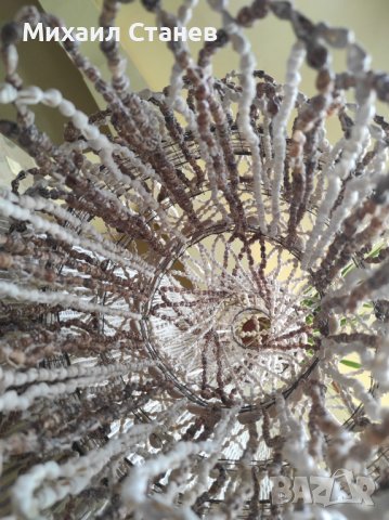 Полилей от черупки на морски ракообразни, снимка 2 - Декорация за дома - 38383453