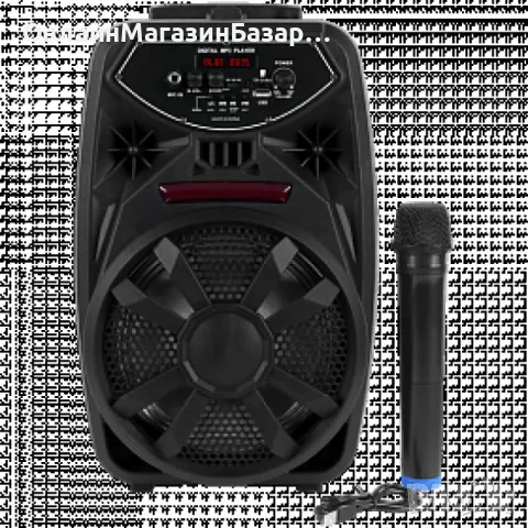 Преносим Bluetooth високоговорител с вход за микрофон PK-09(L), снимка 4 - Bluetooth тонколони - 48251993