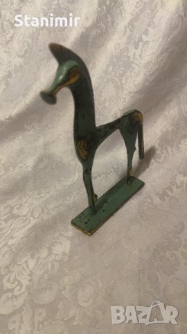 Скулптура Етруски кон , снимка 7 - Статуетки - 44006522