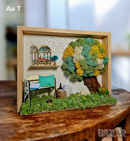 Декоративно пано "В долината Салинас…“, снимка 2 - Декорация за дома - 52413596