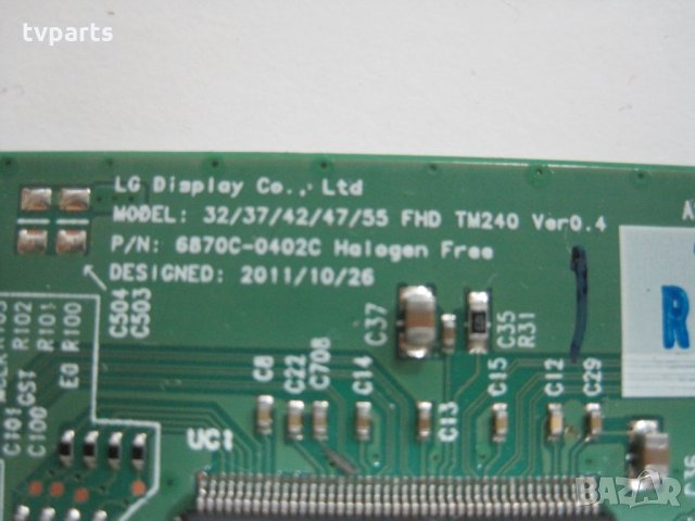 T-CON борд  6870C-0402C от Panasonic TX-L42ETW5, снимка 2 - Части и Платки - 32801761