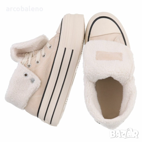 Дамски високи маратонки, 4цвята , снимка 3 - Маратонки - 51716964