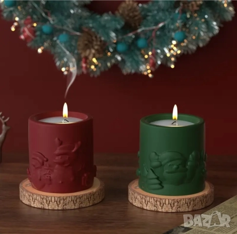 2 вида молдове за коледни бурканчета , снимка 6 - Форми - 51500915