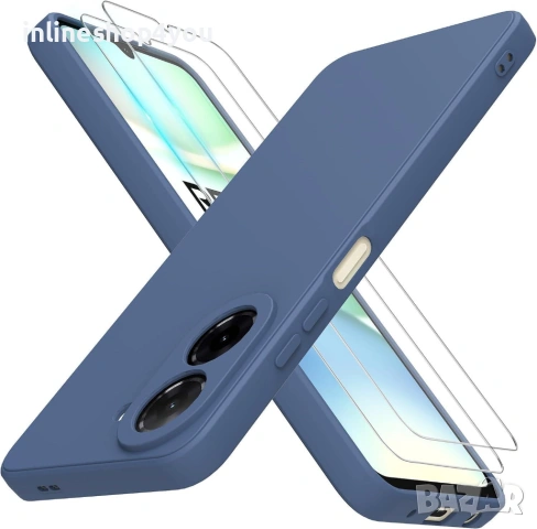 Матов Силиконов Кейс за Xiaomi Redmi A5 - Тъмно син