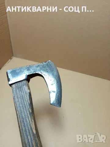 Соц Стара Ръчно Кована Ловно Рибарска Брадвичка Номер 1. Тегло 0.460кг., снимка 8 - Антикварни и старинни предмети - 50436583