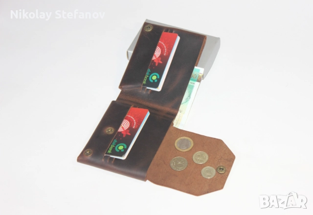 Класически оригами портфейл, снимка 4 - Портфейли, портмонета - 52663752