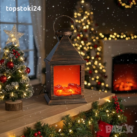 LED Камина-фенер с ефект на тлеещи въглени, снимка 4 - Други стоки за дома - 52641870