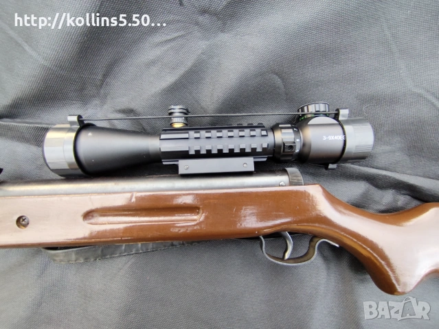 Въздушна пушка Norconia с дървен приклад и кал 4.5, снимка 2 - Въздушно оръжие - 53293154