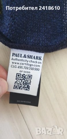 Paul & Shark Wool Mens Size XL НОВО! ОРИГИНАЛ! Мъжки Пуловер!, снимка 15 - Пуловери - 47751678