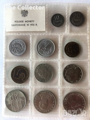 Колекция стари полски монети, снимка 1 - Нумизматика и бонистика - 26394406