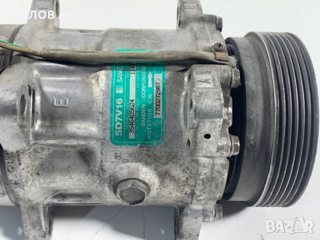 Компресор климатик Рено Меган Сценик Kompresor klimatik Renault Megane Scenic 7700272987, снимка 3 - Части - 51857282