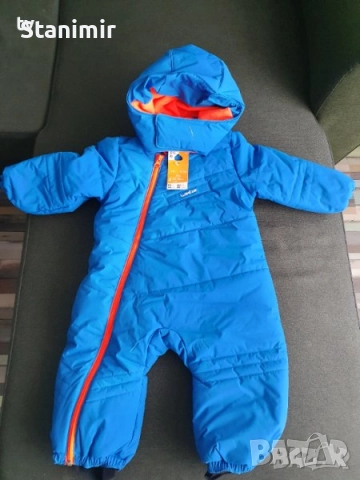 Бебешки гащеризон / космонавт / ескимос 73-75см 12м - НОВ!
