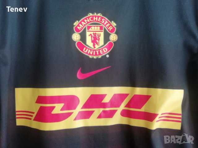 Manchester United Nike оригинална тениска Манчестър Юнайтед фланелка S, снимка 3 - Тениски - 37225265
