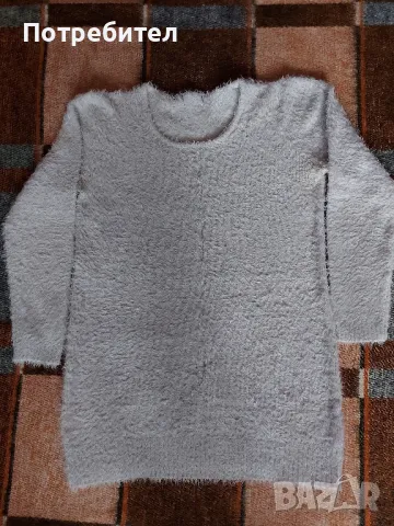 Дамски топъл пуловер L-XL, снимка 1