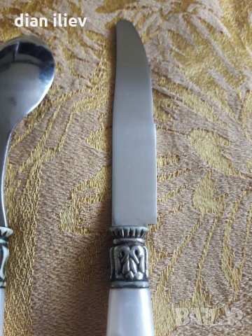 Стари прибори за хранене , снимка 6 - Антикварни и старинни предмети - 28860892