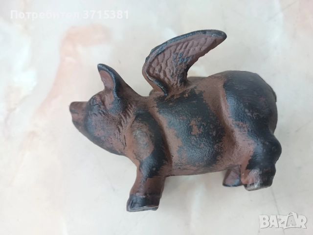 Чугунена фигура - прасе