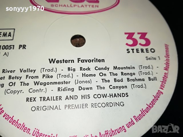 SOLD-WESTERN FAVORITEN-ВНОС GERMANY 2304230852, снимка 16 - Грамофонни плочи - 40454150