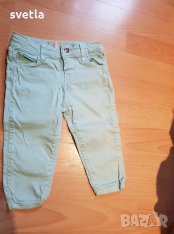 Дънки за момиченце 6-9м, снимка 8 - Бебешки дънки - 26567175