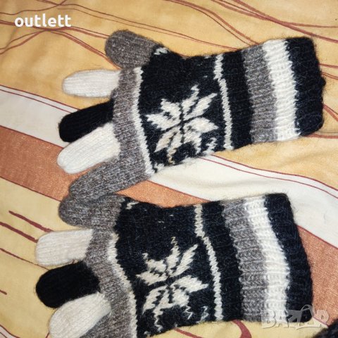 Сет НЕПАЛ Хималаите ръчна изработка, снимка 2 - Шапки - 43546019