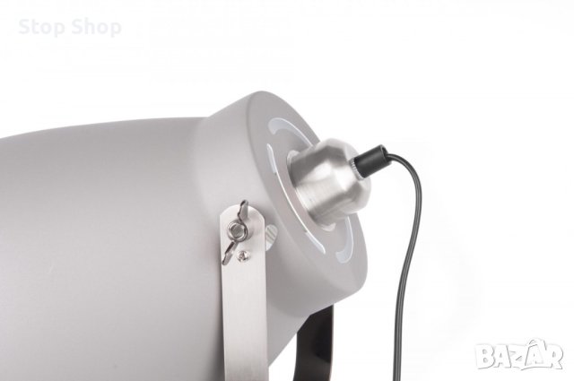 Дизайнерска лампа Подова лампа LEITmotiv Mingle 3 крака метал сива, никел, снимка 3 - Лампиони - 43938987