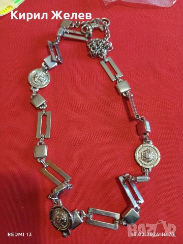 Колие Versace Meduza масивно красив стилен дизайн 51907