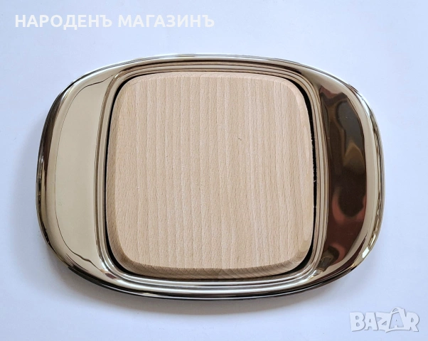 WMF – НОВО немско плато с капак за съхранение на масло сирене кашкавал плодове зеленчуци сервиз , снимка 7 - Други ценни предмети - 53274652