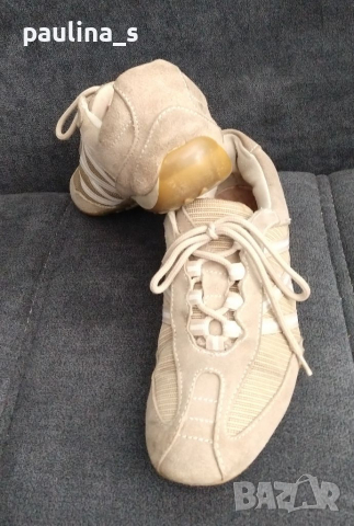 Дамски ортопедични маратонки / сникърси / естествен велур "Easy street" / Italy, снимка 6 - Маратонки - 17135160