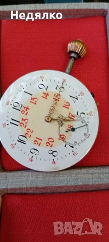 Glaschutte, механизъм за джобен часовник, оригинал , снимка 4 - Антикварни и старинни предмети - 51339516