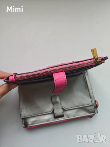 Оригинално розово голямо портмоне Guess, снимка 7 - Портфейли, портмонета - 53060196