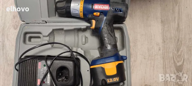 Акумулаторен винтоверт RYOBI CHD-1202, снимка 4 - Винтоверти - 48139455