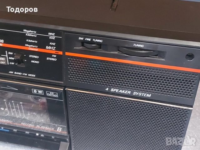 ITT Weekend 513D двукасетъчен радиокасетофон , снимка 4 - Радиокасетофони, транзистори - 52342684