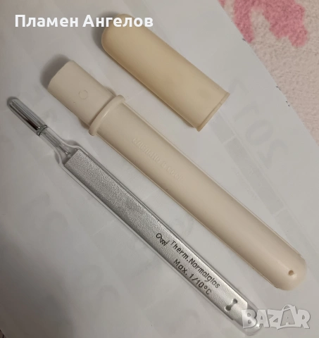 Руски живачен термометър за измерване на телесна температура. , снимка 4 - Уреди за диагностика - 53305711