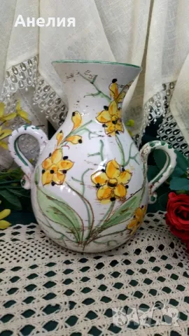 Ваза Амфора внос от Италия , снимка 2 - Вази - 49783685