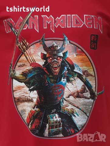 Нова мъжка тениска на музикалната група IRON MAIDEN - Senjutsu Album Palace Circle, снимка 5 - Тениски - 35277489