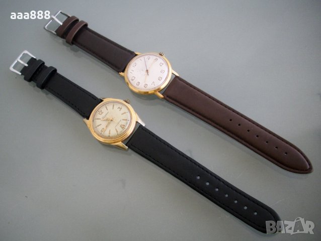 Съветски механични ръчни часовници Столичные и Восток , снимка 1 - Антикварни и старинни предмети - 28609054