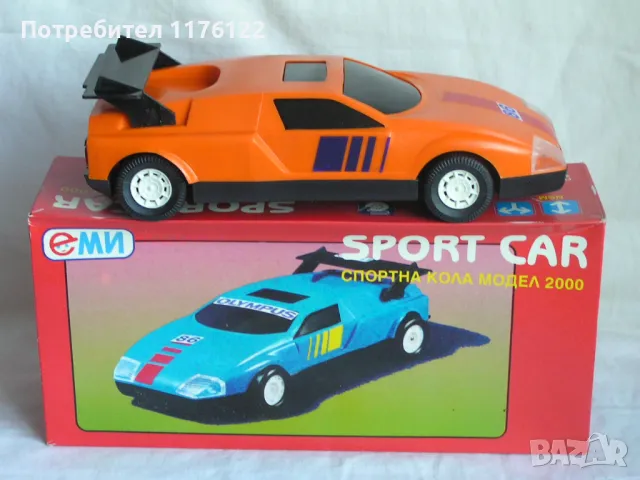 Mercedes Benz C111 БГ Механизирана Кола 80-те Год. Нова С Кутия