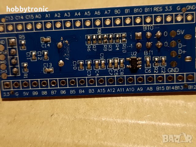 STM32F103C8T6 Development board, Blue pill , снимка 2 - Друга електроника - 38454420