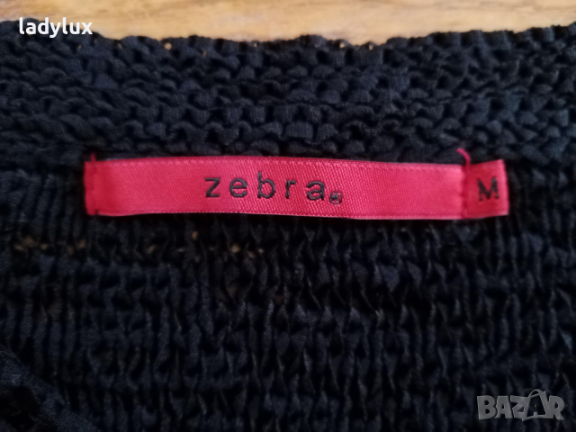 ZEBRA, Размер М, Плетен Потник. Код 1697, снимка 5 - Потници - 36540898