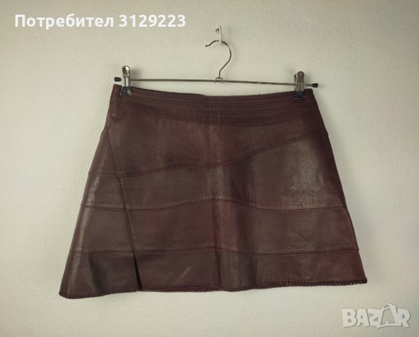 Chine leren rok , снимка 2 - Поли - 38253744