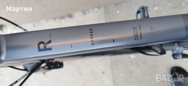 Алуминиев велосипед 28 цола Gravel CUBE NUROAD колело гравел, снимка 3 - Велосипеди - 52891942