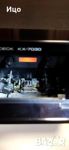 Kenwood.KX-7030 качествен , обслужен триглав дек., снимка 5 - Декове - 51967443