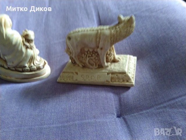 Рим вълчицата и Пиета скулптурки, снимка 8 - Декорация за дома - 43037434