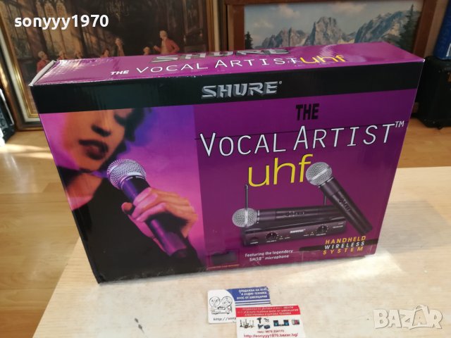 ★ █▬█ 0 ▀█▀ ★ SHURE MIC WIRELESS X2 3110220904, снимка 14 - Микрофони - 38506594