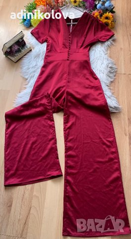 Сатенен гащеризон бордо Бик Бок